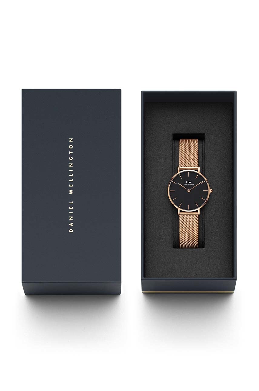 Годинник Daniel Wellington Petite 32 Melrose жіночий колір рожевий