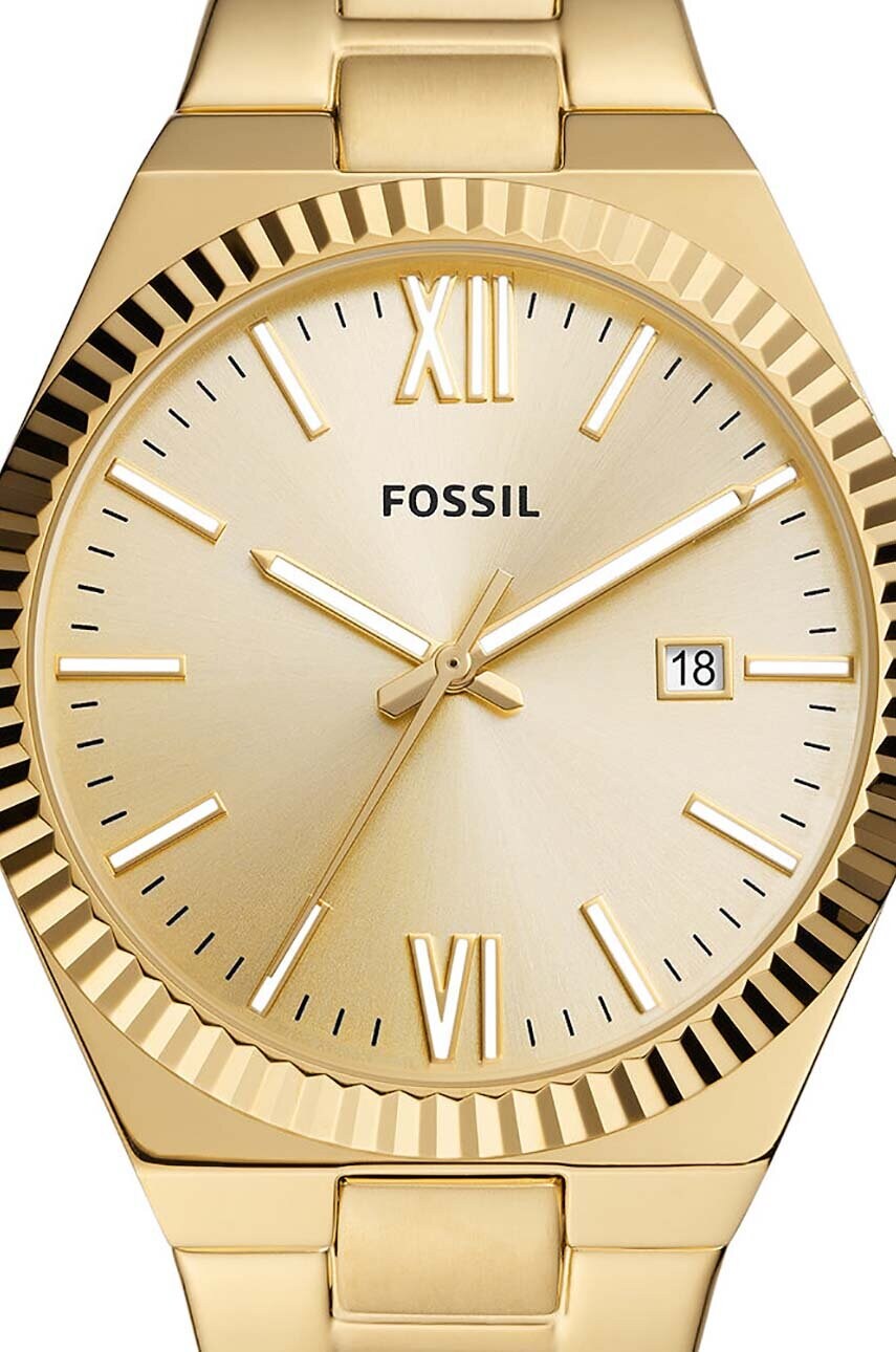 Годинник Fossil жіночий колір золотий
