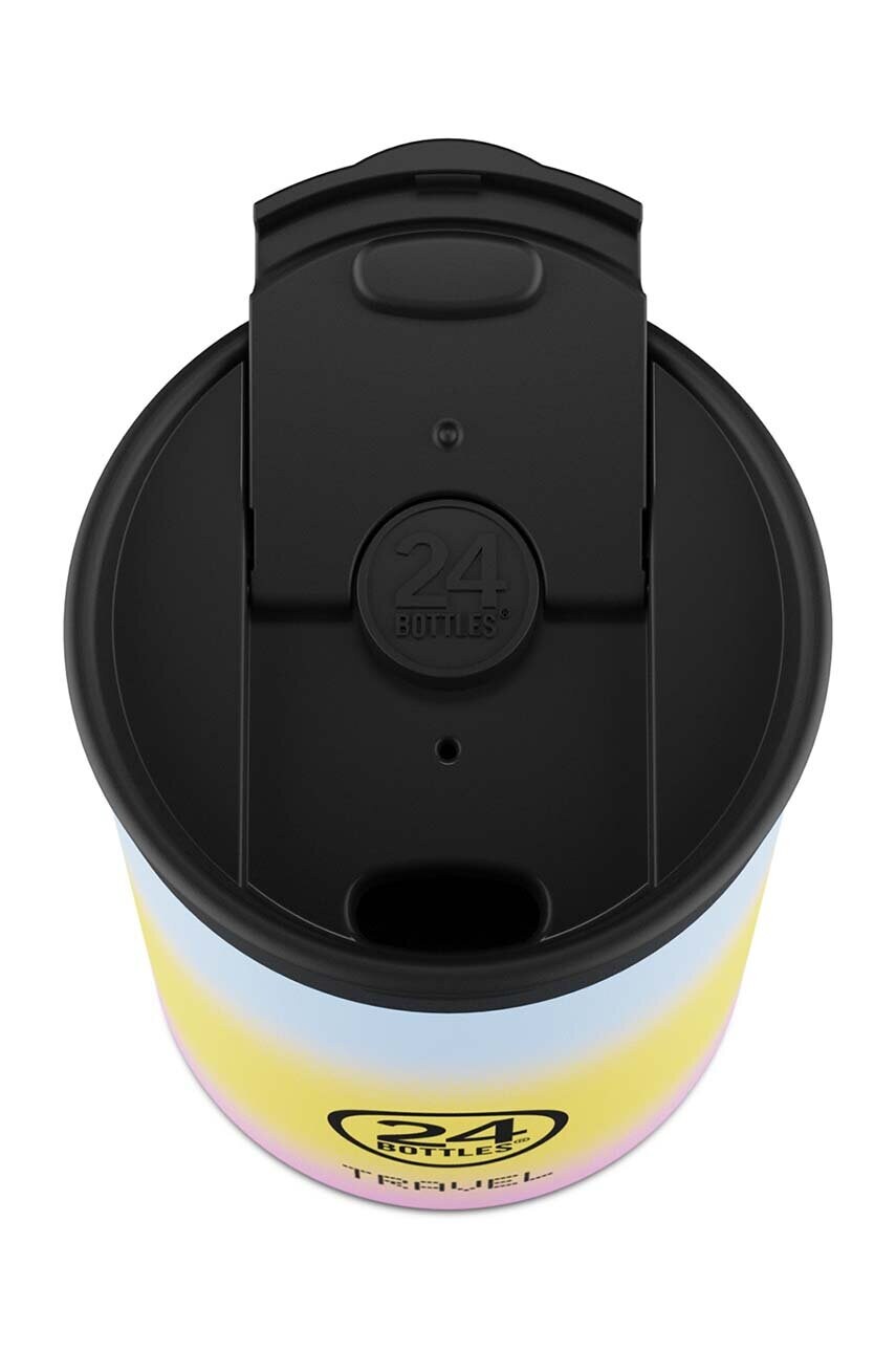 Термокружка 24bottles Travel Tumbler 350ml  Aurora колір жовтий Travel.Tumb.350.Aurora
