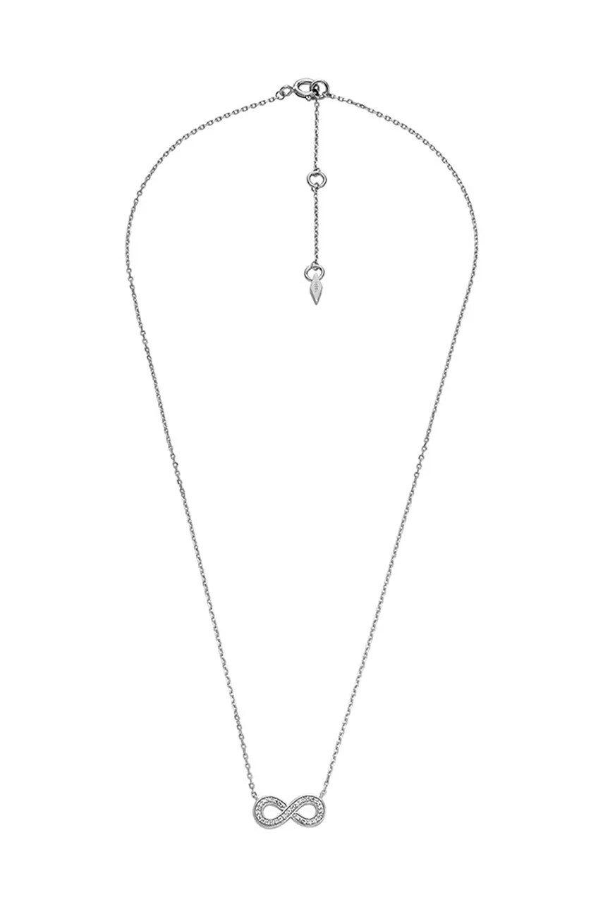 Срібне кольє Fossil JFS00632040
