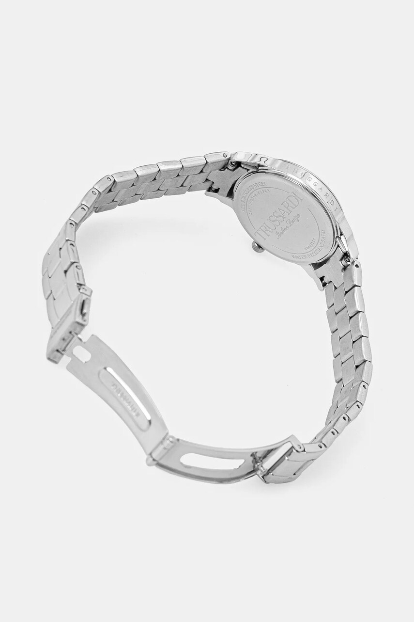Годинник Trussardi T-BENT жіночий колір срібний R2453141508