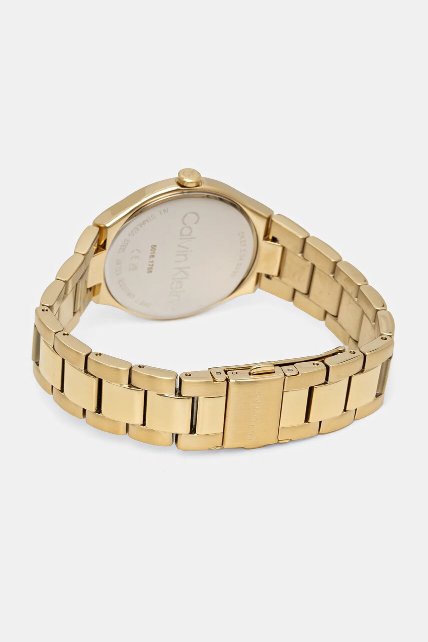 Годинник Calvin Klein жіночий колір золотий 25200367