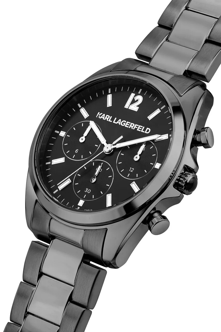 Годинник Karl Lagerfeld жіночий колір чорний R0553101501