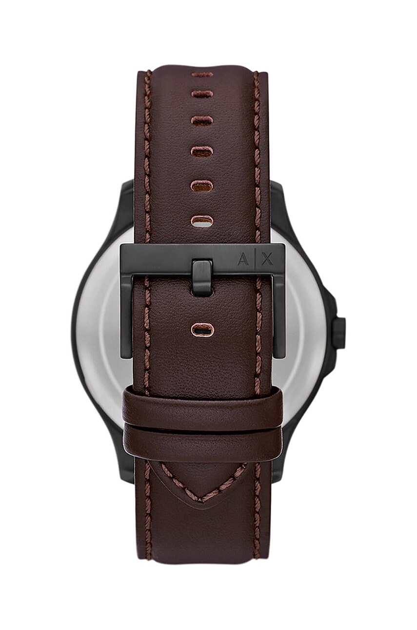 Годинник Armani Exchange чоловічий колір чорний