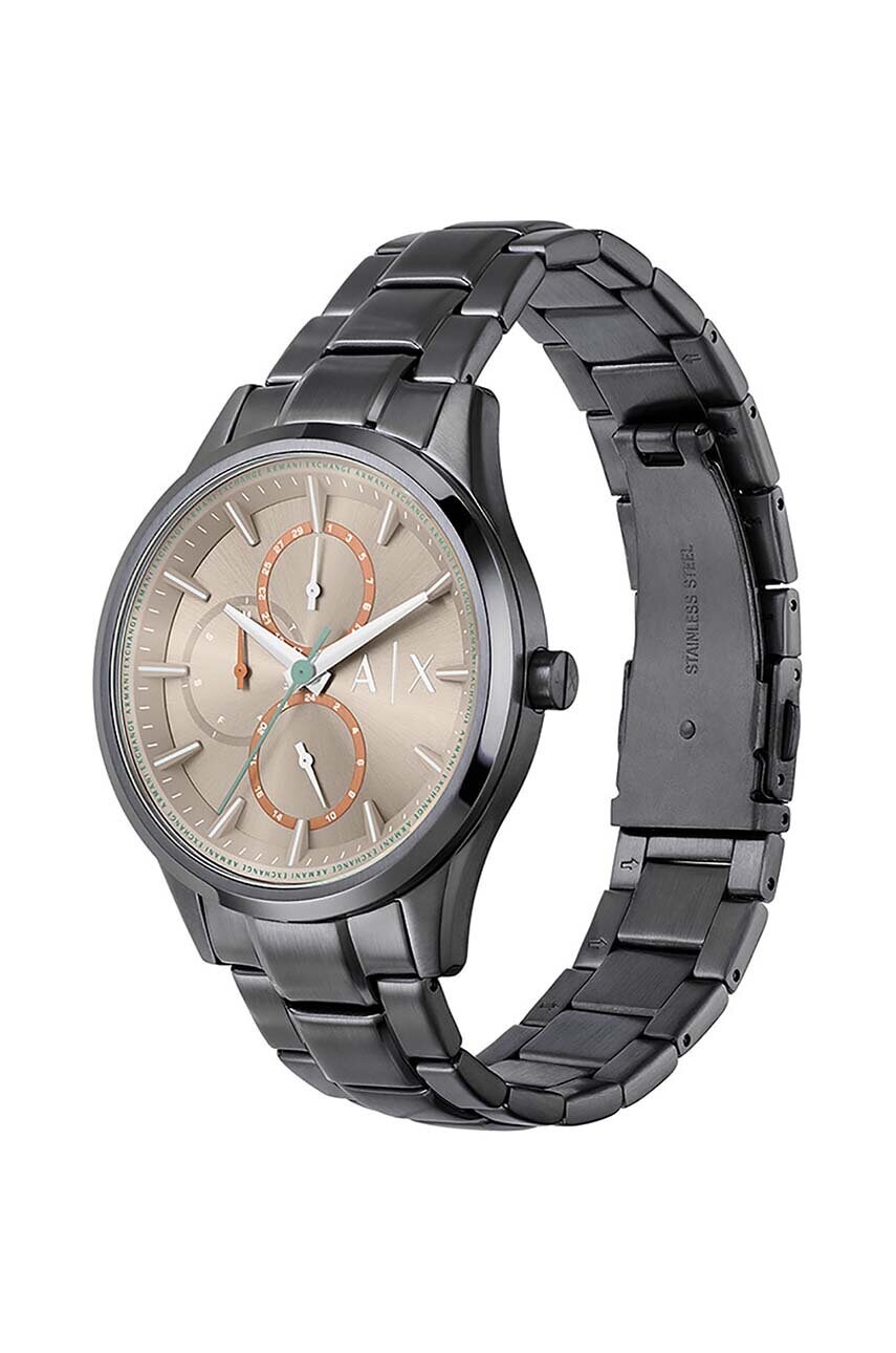Годинник Armani Exchange чоловічий колір срібний