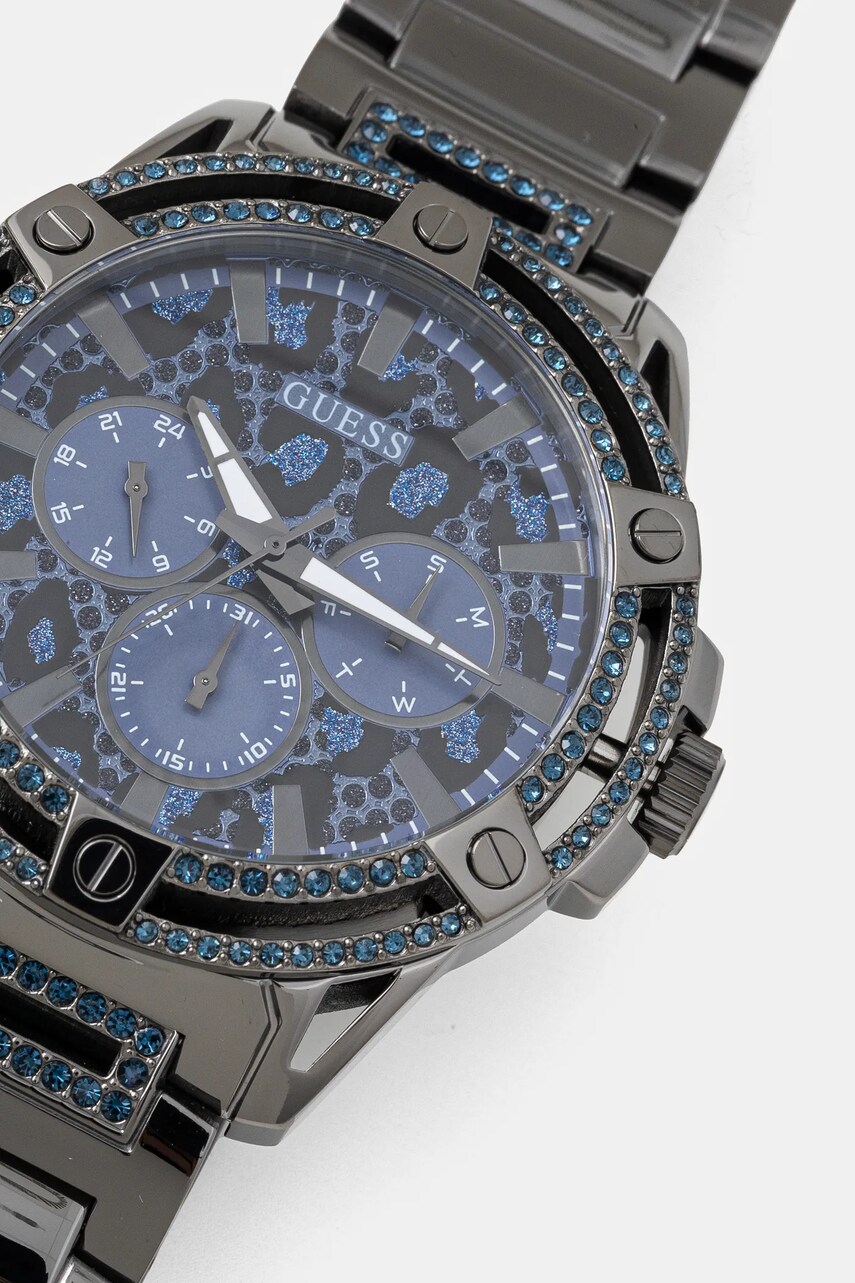 Годинник Guess чоловічий колір чорний GW0497G5