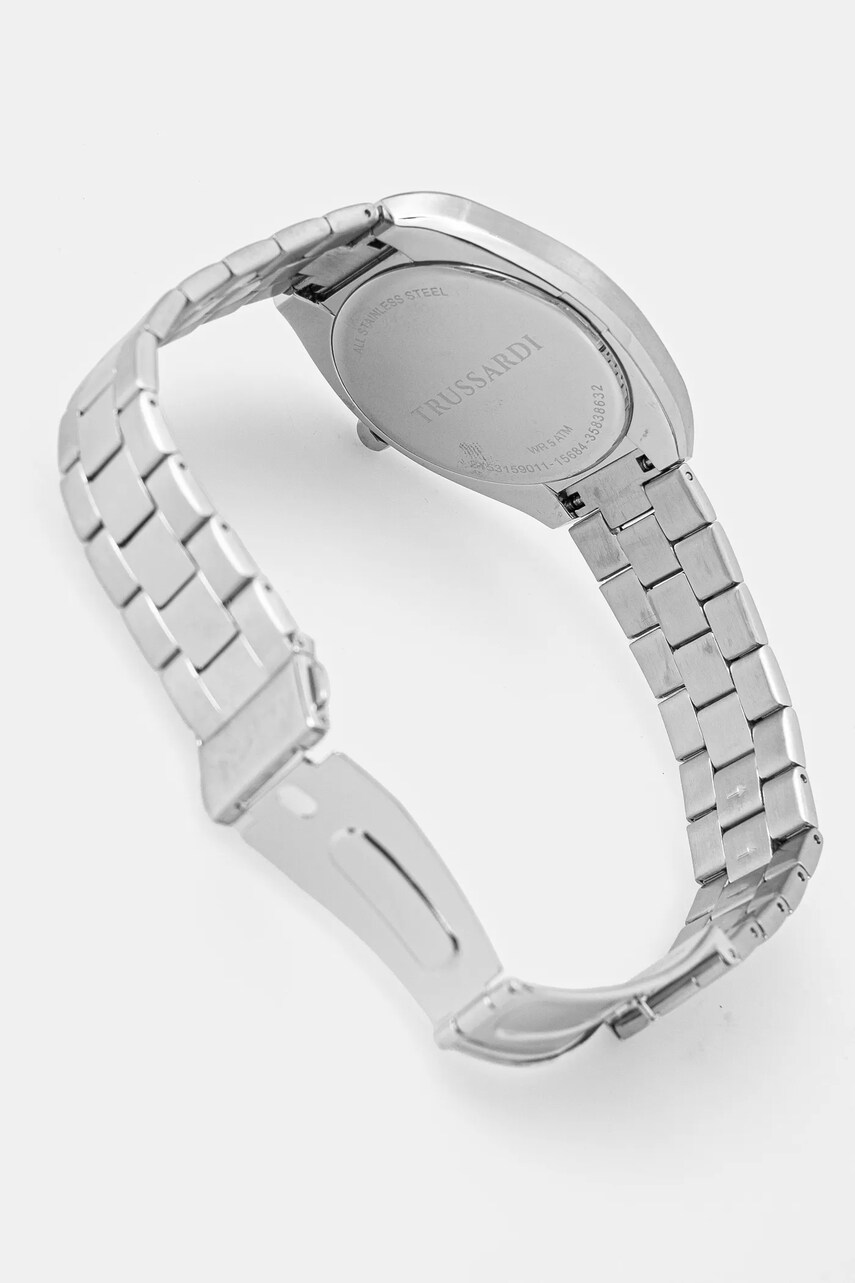 Годинник Trussardi METROPOLITAN чоловічий колір срібний R2453159011