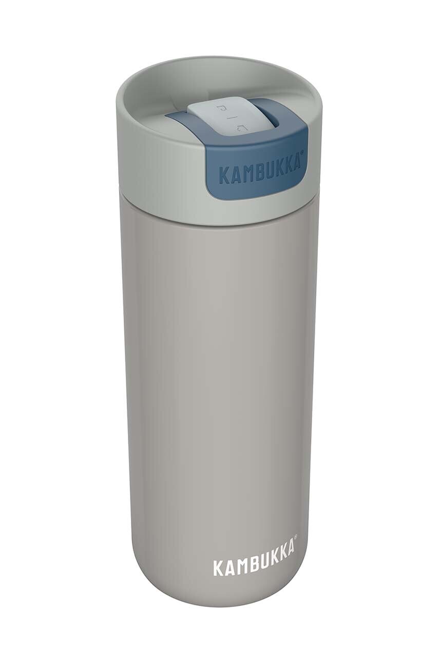 Термокружка Kambukka Olympus 500 ml Serious Grey колір сірий 11-02017