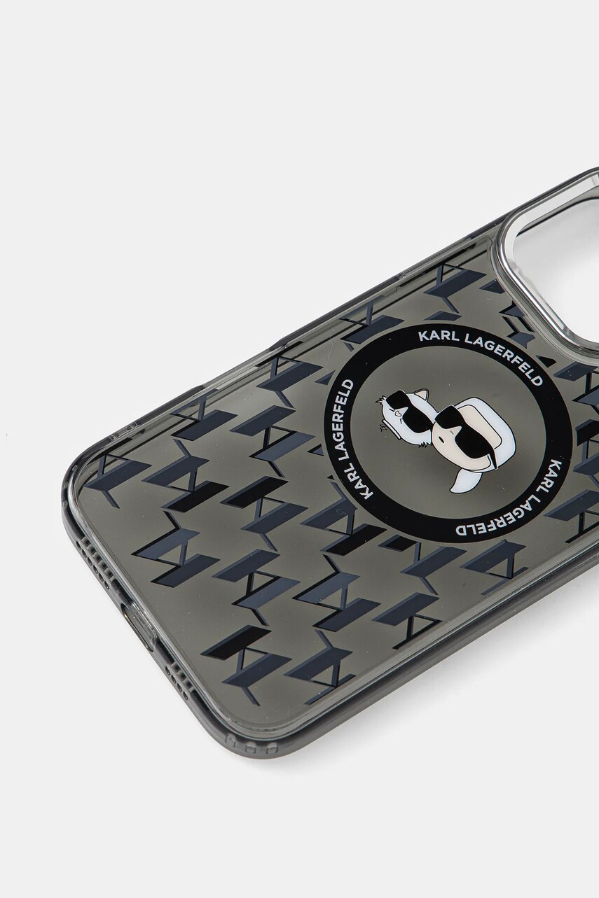 Чохол на телефон Karl Lagerfeld iPhone 16 Pro Max 6.9 колір чорний KLHMP16XHMCKMHK