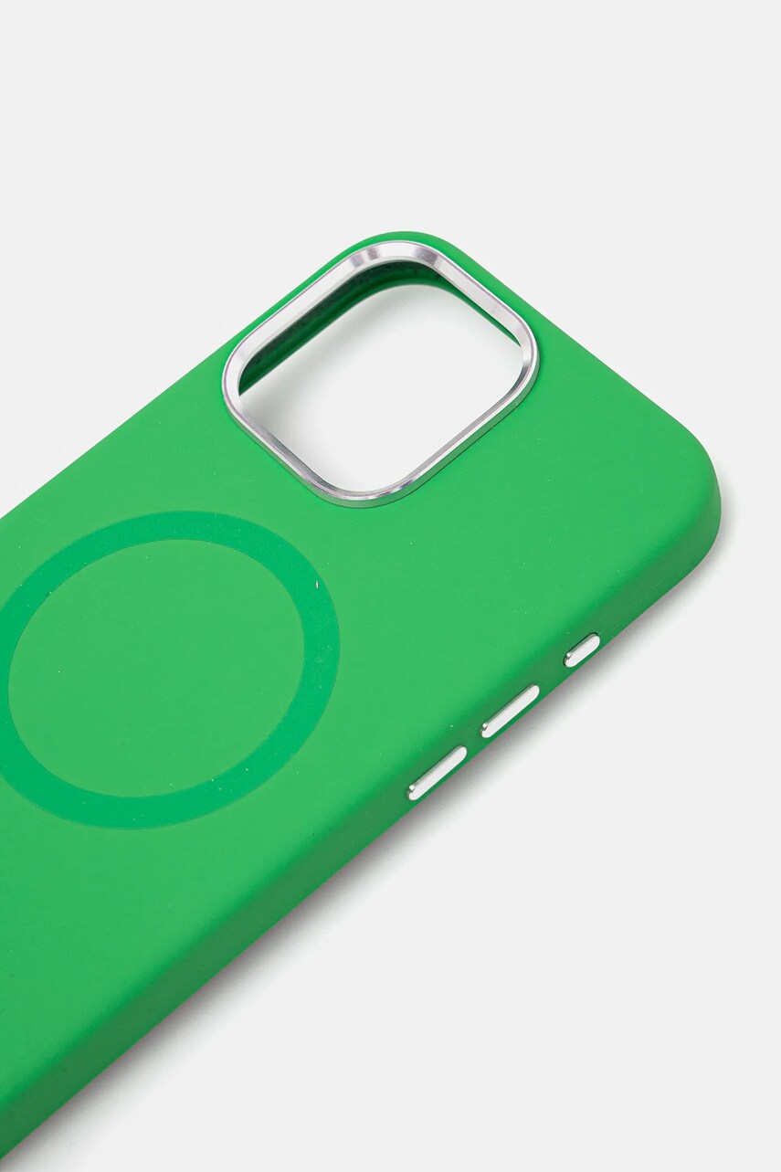 Чохол на телефон Lacoste iPhone 16 Pro Max 6.9 колір зелений LCHMP16XSMAN