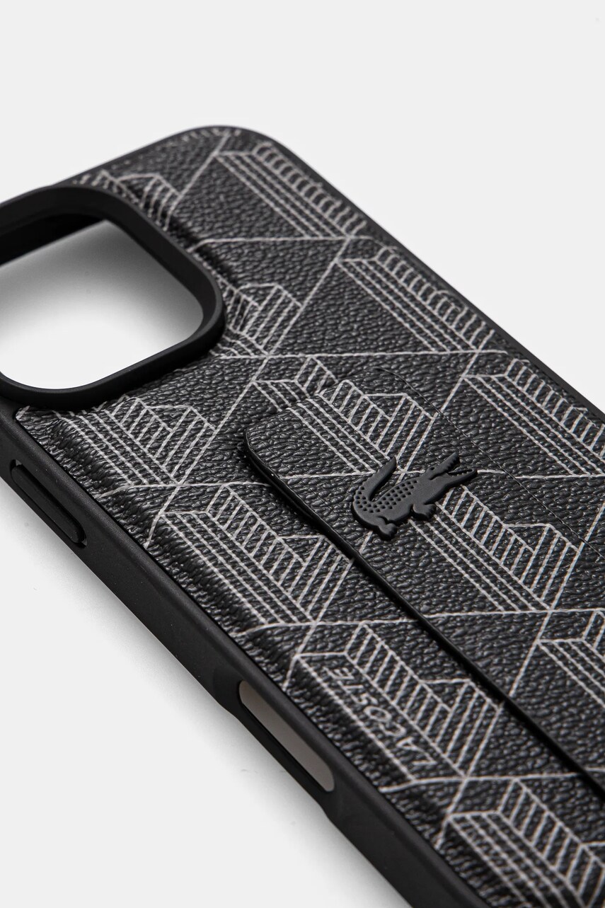 Чохол на телефон Lacoste iPhone 16 Pro Max 6,9 колір чорний LCHCP16XGSPBSK