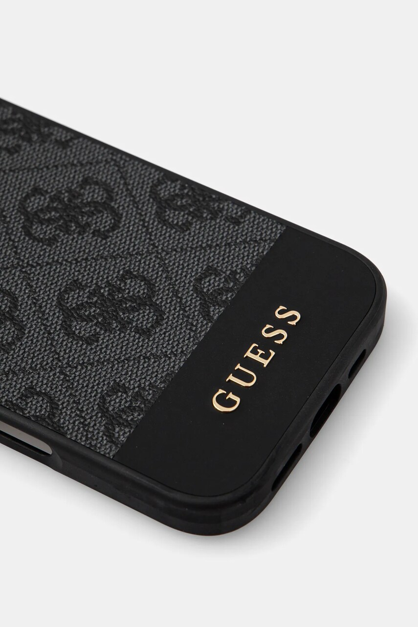 Чохол на телефон Guess iPhone 16 6.1 колір сірий GUHCP16SG4GLGR