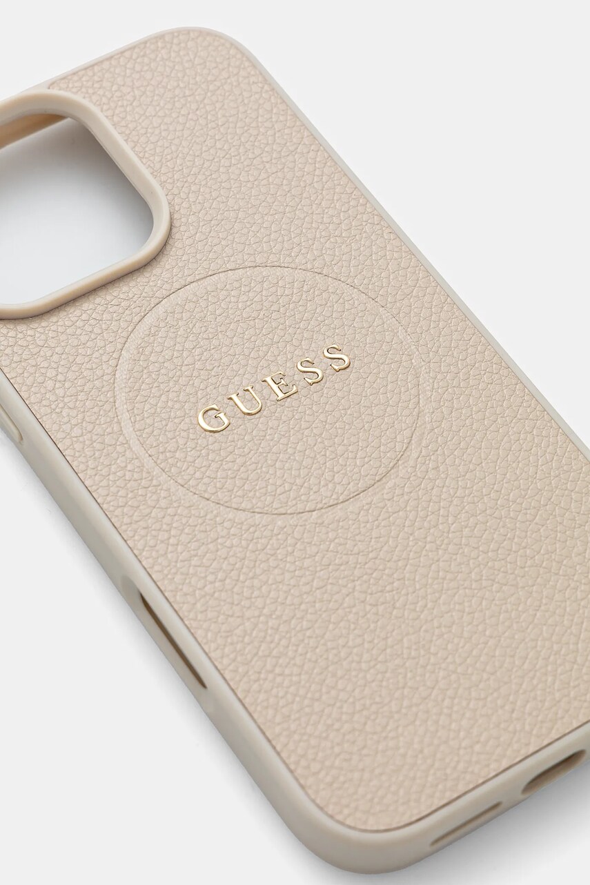 Чохол на телефон Guess iPhone 16 Pro Max 6.9 колір бежевий GUHMP16XPGHSMME