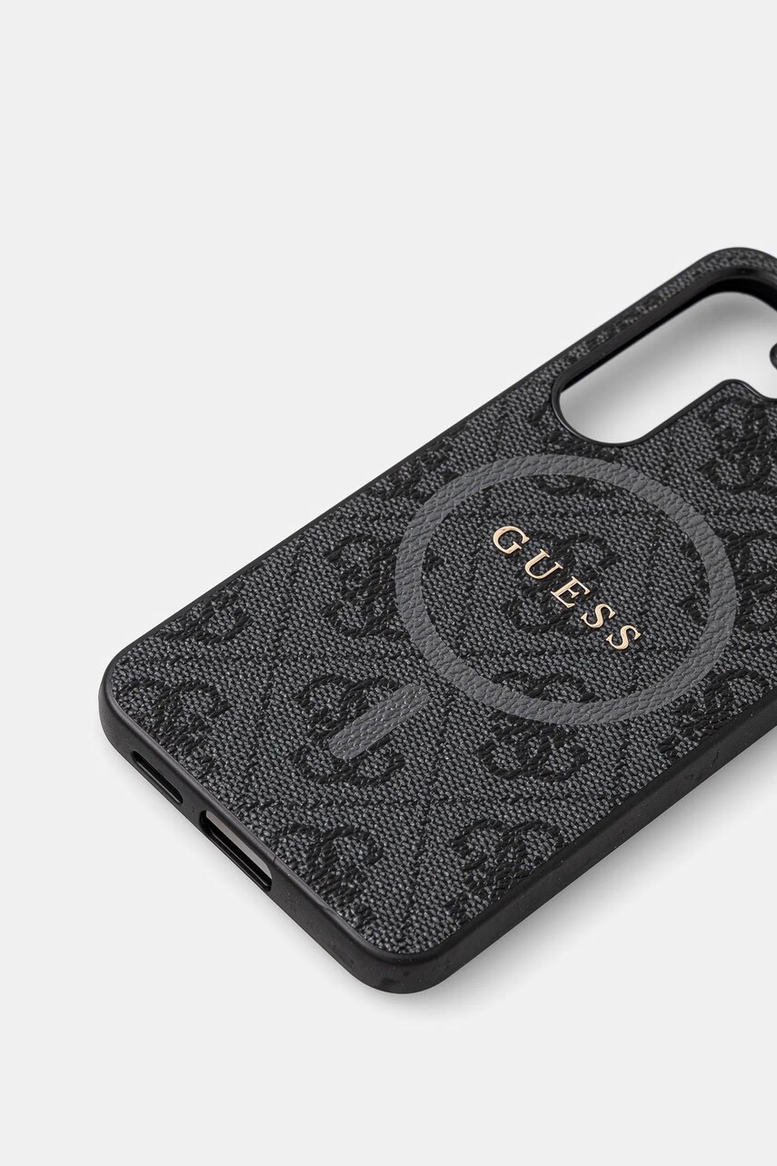 Чохол на телефон Guess Samsung Galaxy S25 колір чорний GUHMS25SG4GFRK
