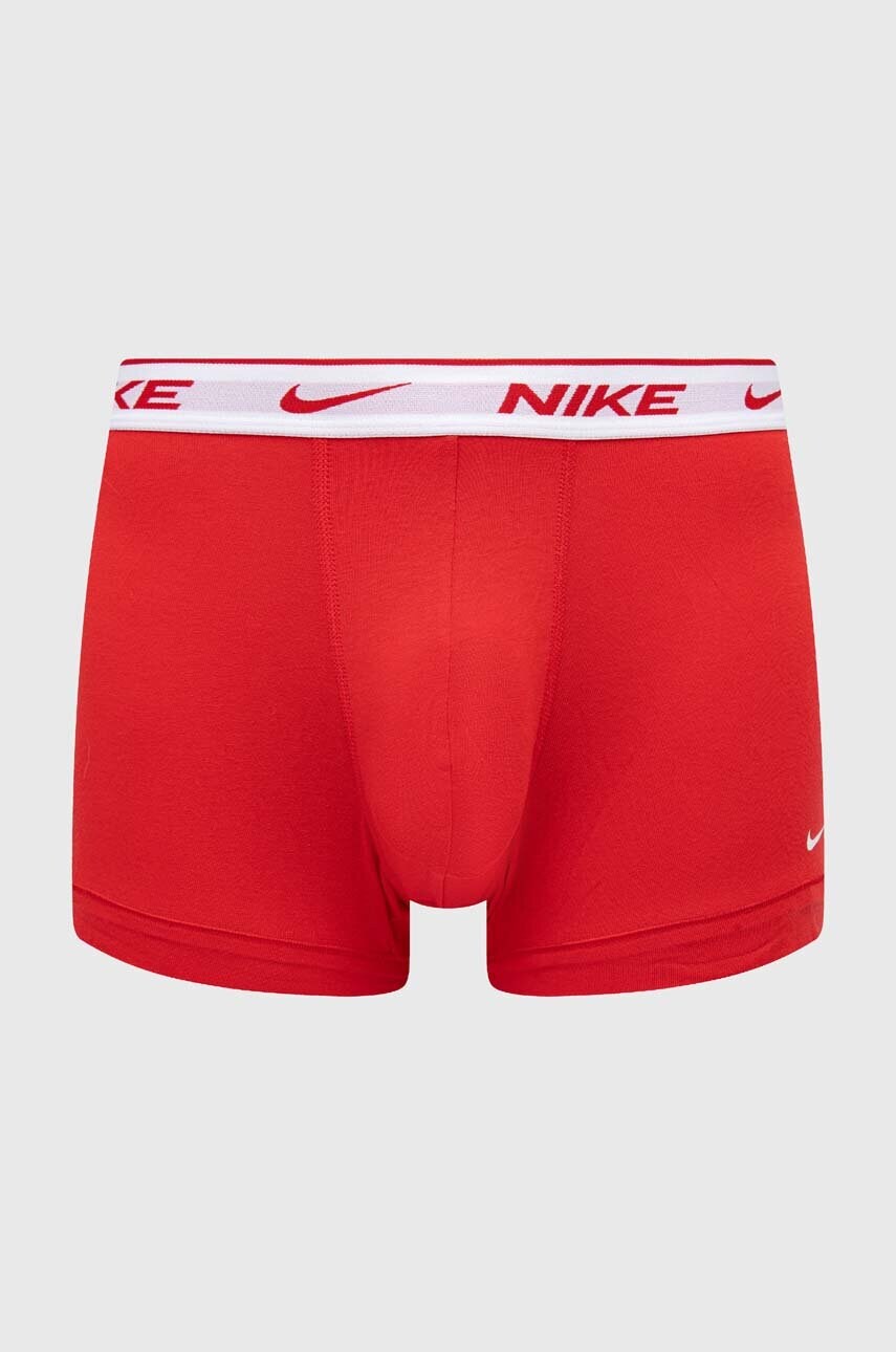 Боксери Nike 3-pack чоловічі колір червоний