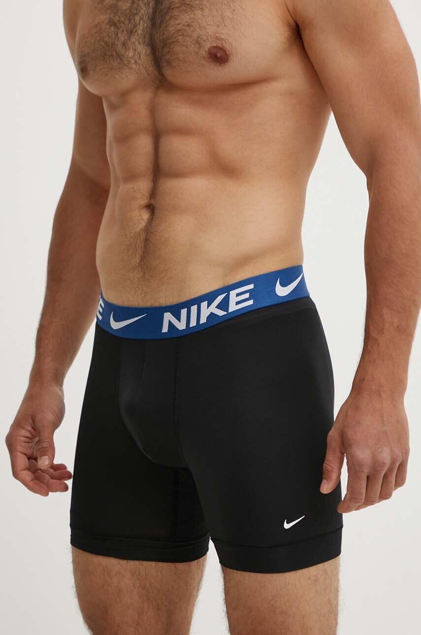 Боксери Nike 3-pack чоловічі колір чорний