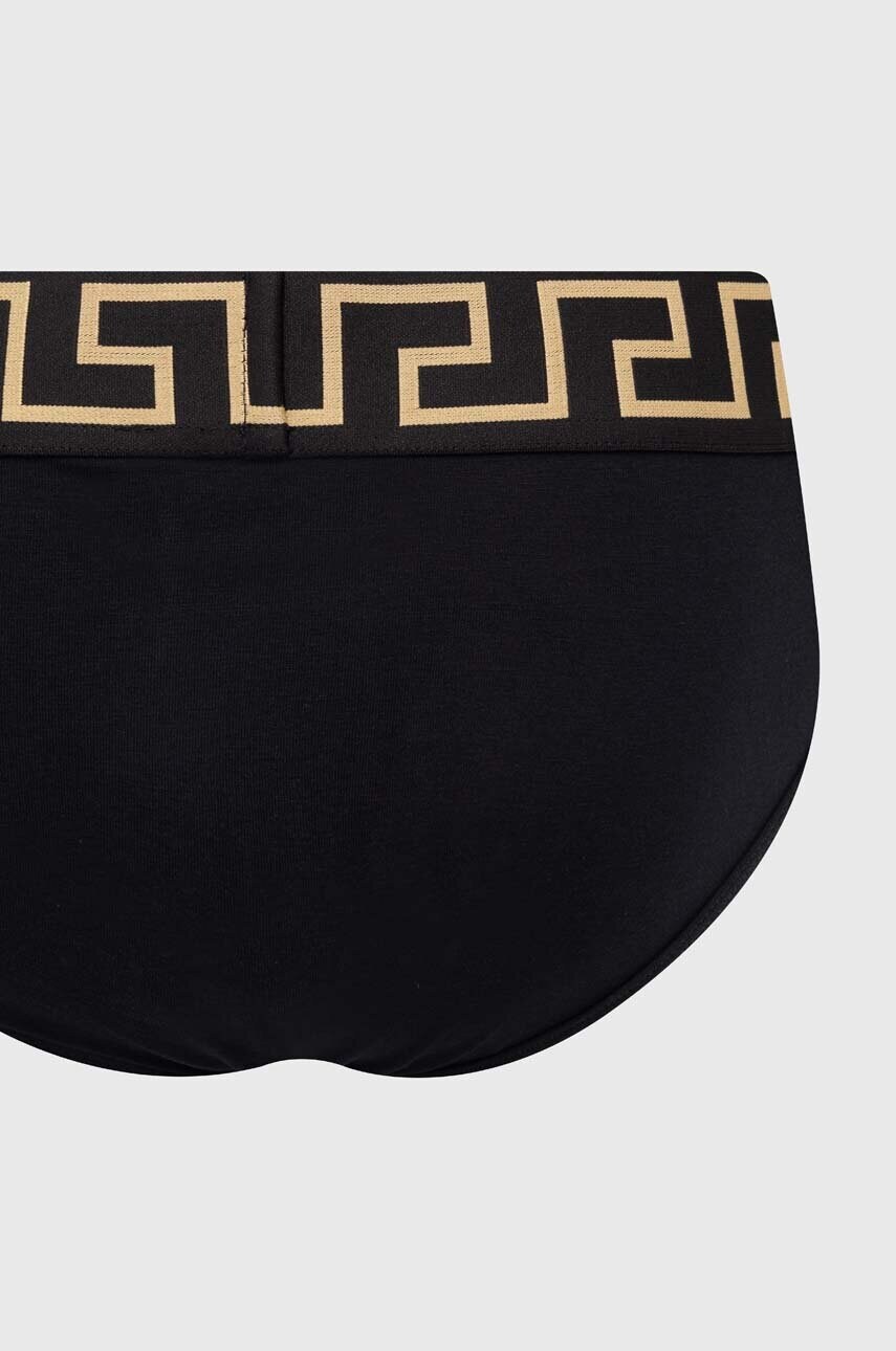 Сліпи Versace чоловічі колір чорний AU10027 1A10011