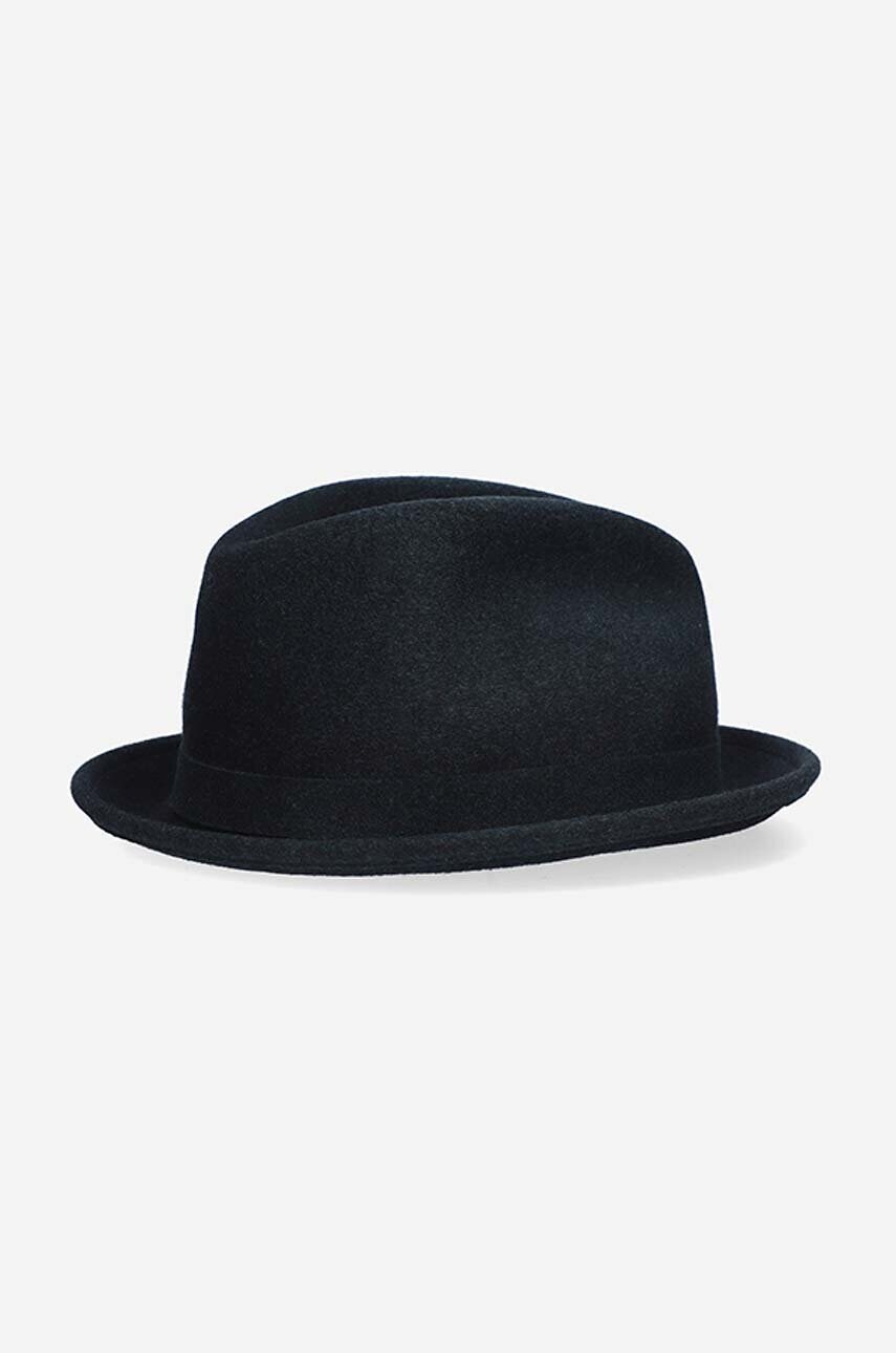 Вовняний капелюх Kangol колір зелений вовна K4385.DARK.LICHEN-DARK.HEATH