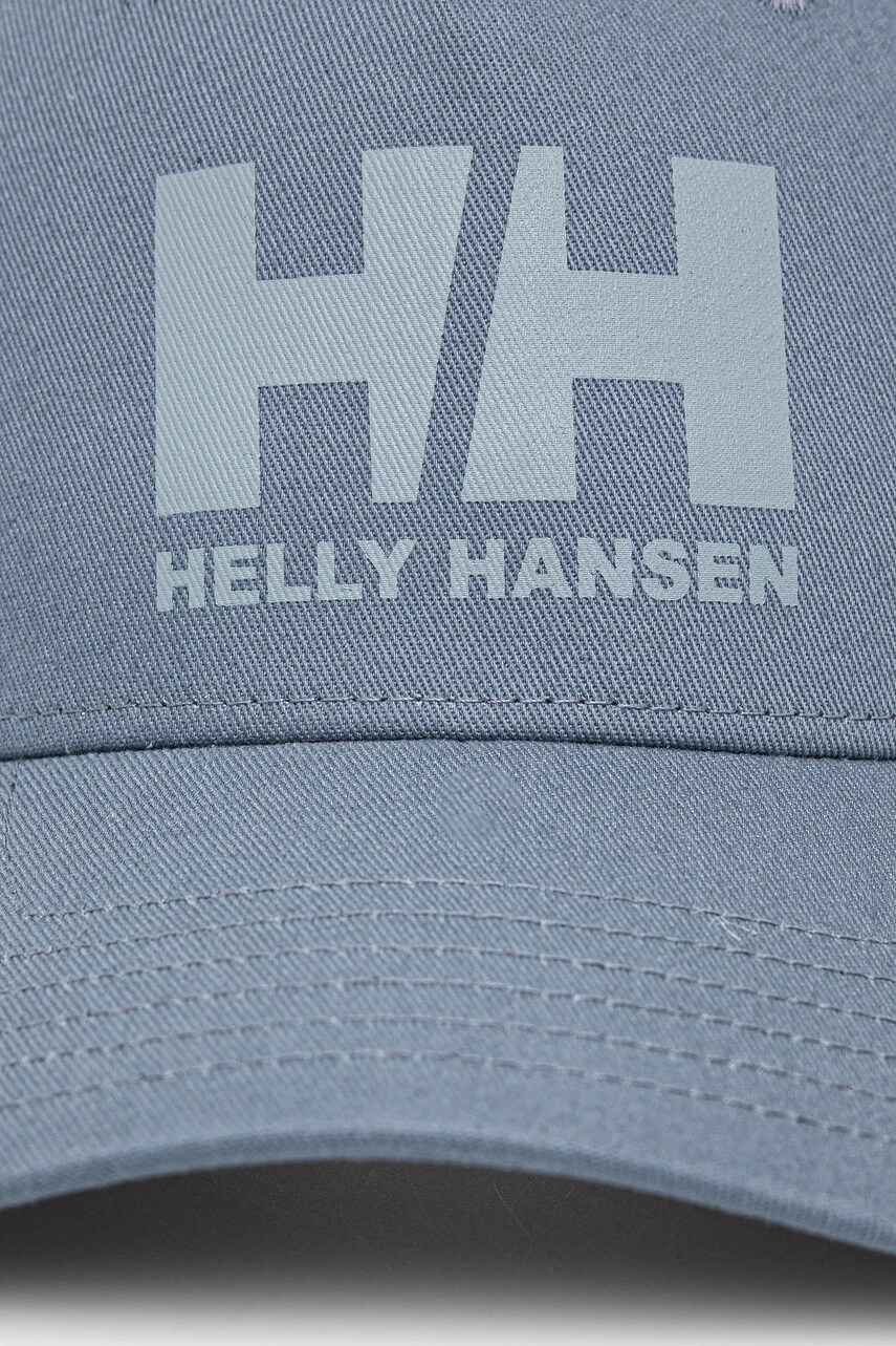 Бавовняна бейсболка Helly Hansen Czapka Helly Hansen HH Ball Cap 67434 001 з принтом