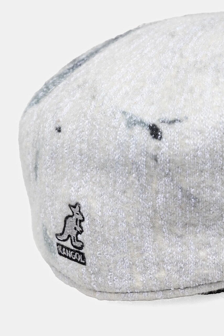 Вовняний кашкет Kangol HEATHERED TIE DYE 504 колір сірий вовна K3668.BG003