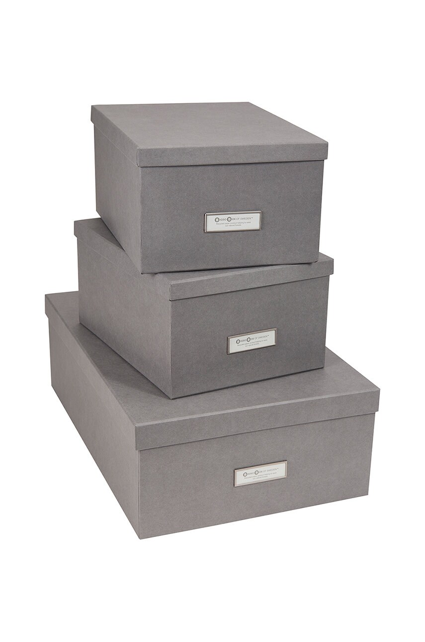 Bigso Box of Sweden набір ящиків для зберігання Inge (3-pack)