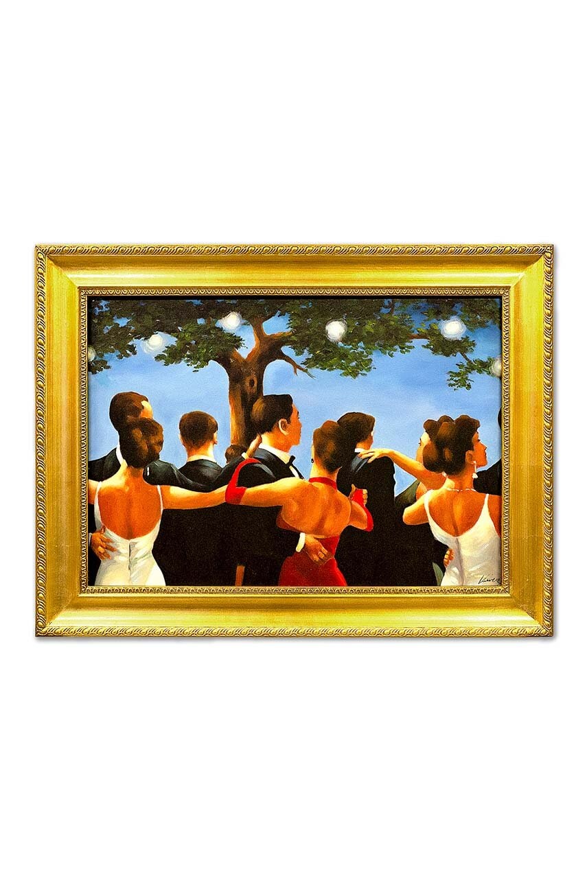 Репродукція, написана маслом, в рамці Jack Vettriano, The Singing Butler