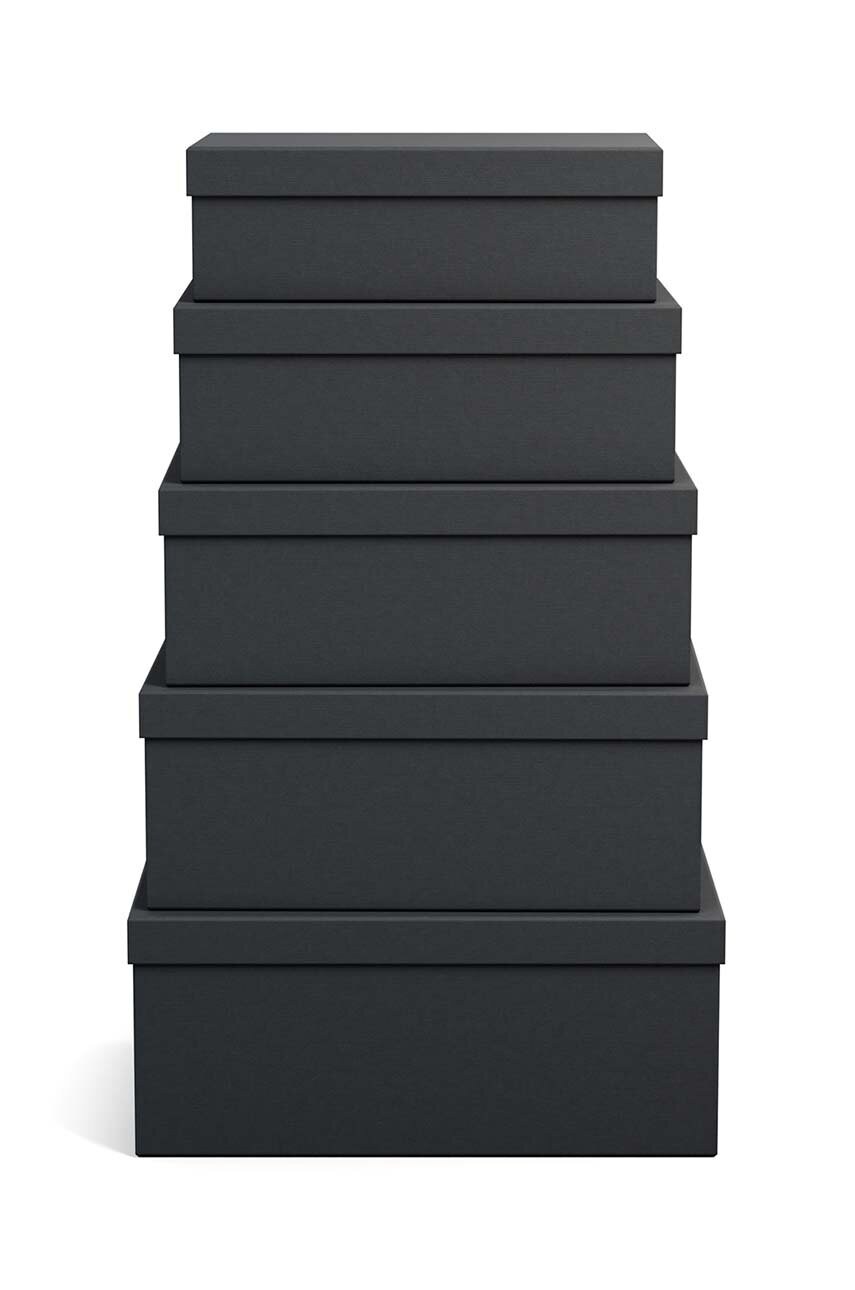 Набір ящиків для зберігання Bigso Box of Sweden Joel 5-pack