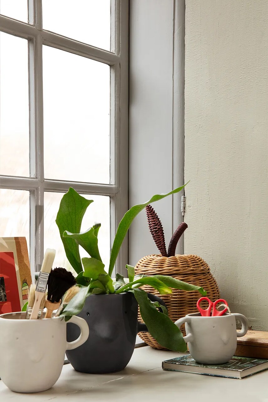 Підставка для квіткового горщика ferm LIVING Mus XL колір сірий