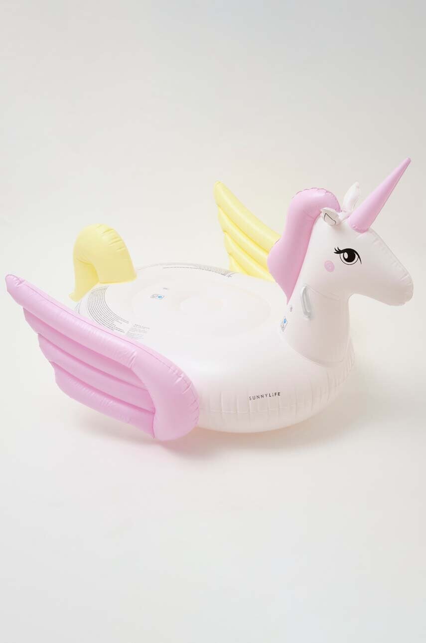 Надувний матрац для плавання SunnyLife Luxe Ride-On Float Unicorn Past