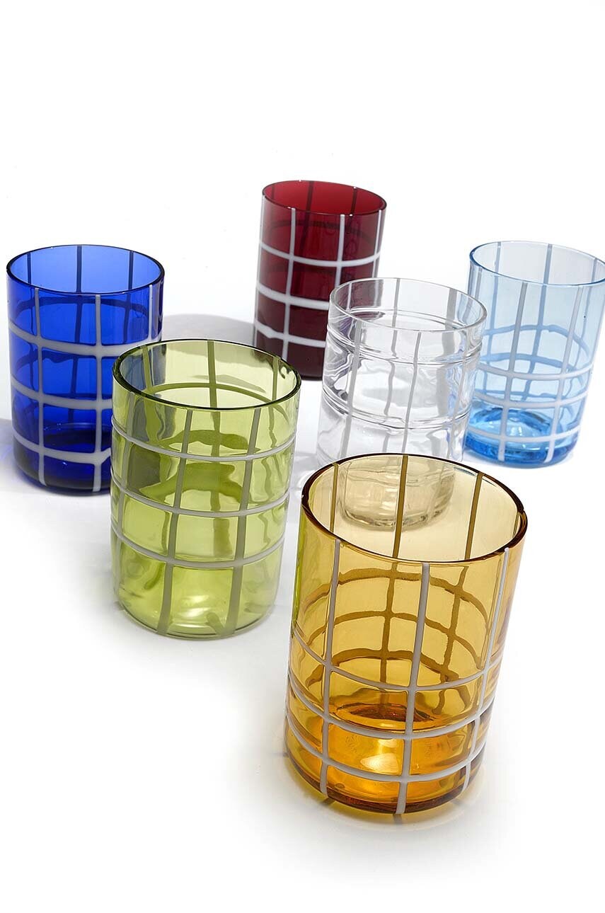 Набір склянок Zafferano Twiddle 350 ml 6-pack
