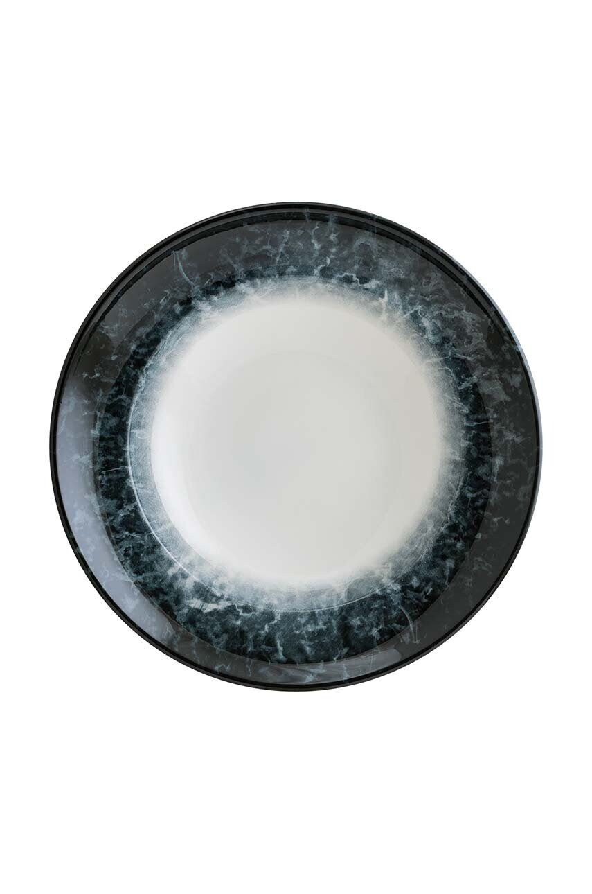 Набір глибоких тарілок Bonna Sepia Mid White Gourmet o 24 cm 6-pack