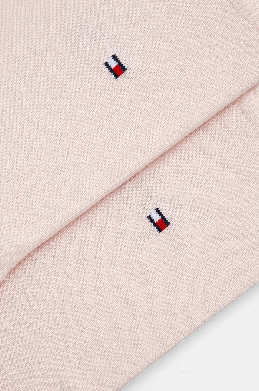 Шкарпетки Tommy Hilfiger 2-pack жіночі колір рожевий 371221107