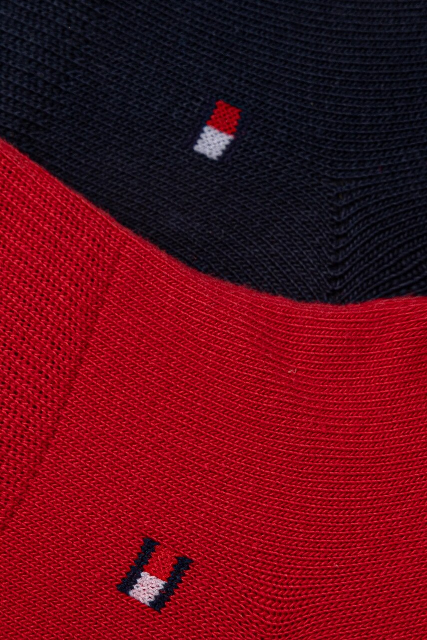 Шкарпетки Tommy Hilfiger 2-pack чоловічі колір червоний