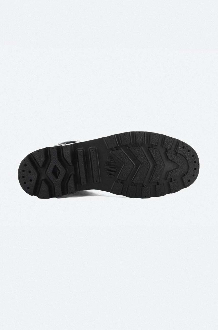 Черевики Palladium Pampa Shield Wp+ Lth чоловічі колір чорний