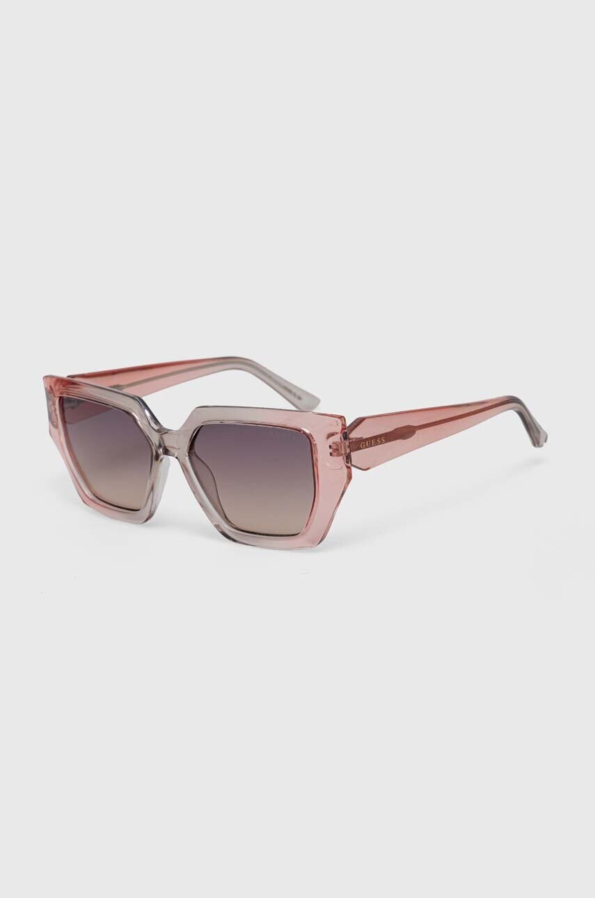 Сонцезахисні окуляри Guess жіночі колір бежевий GU7896_5374Z