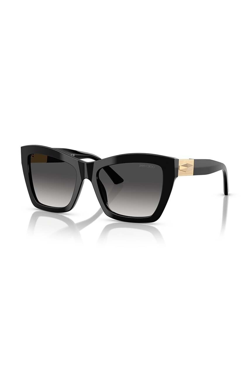 Сонцезахисні окуляри Jimmy Choo жіночі колір чорний 0JC5031