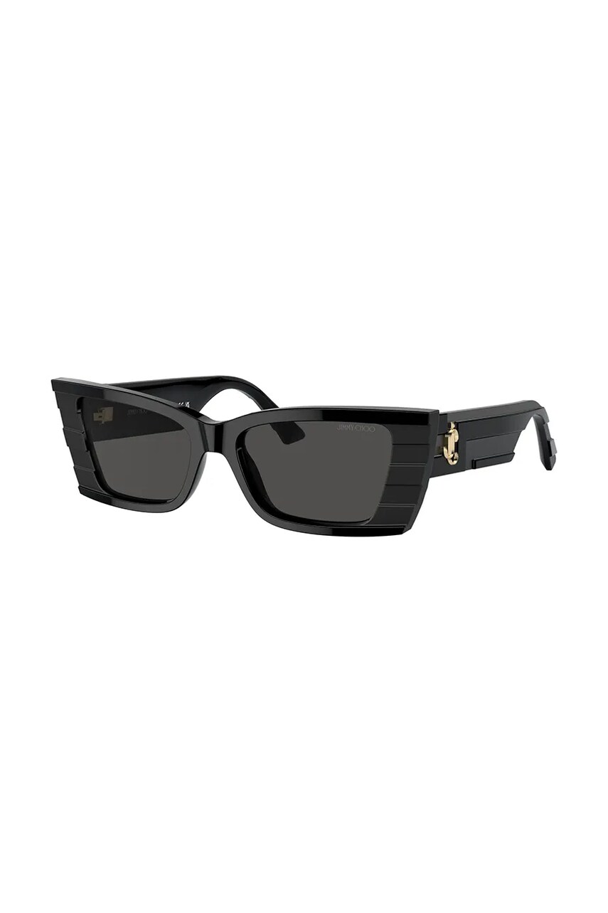 Сонцезахисні окуляри Jimmy Choo жіночі колір чорний 0JC5009