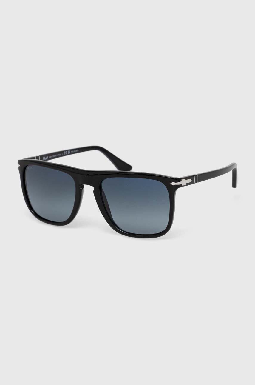 Сонцезахисні окуляри Persol чоловічі колір чорний