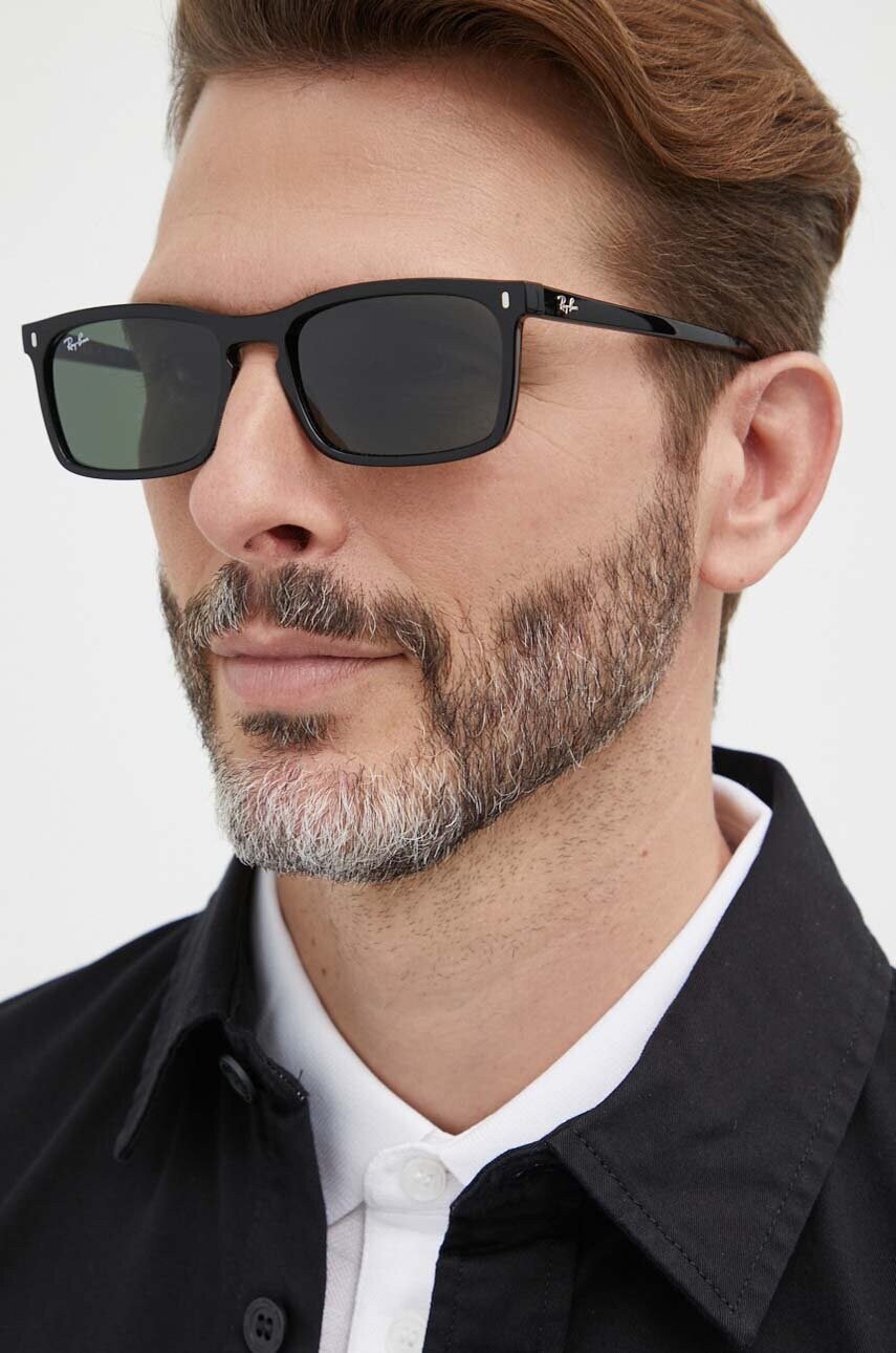 Сонцезахисні окуляри Ray-Ban колір чорний 0RB4435