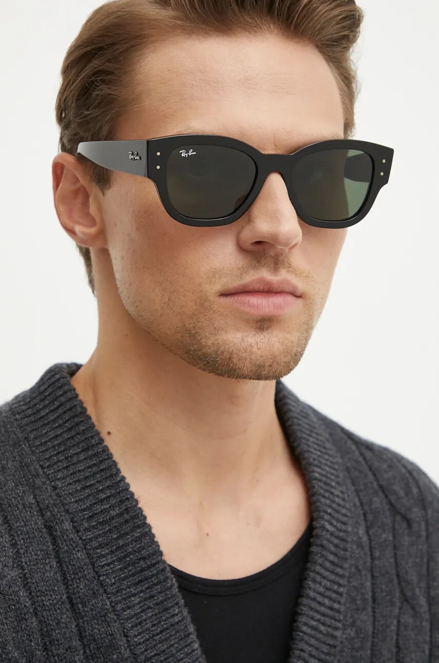 Сонцезахисні окуляри Ray-Ban JORGE колір чорний 0RB7681S