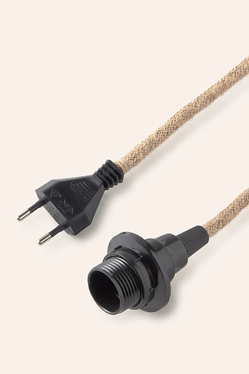 Кабель з вилкою для лампи Calma House Cable E14 колір бежевий