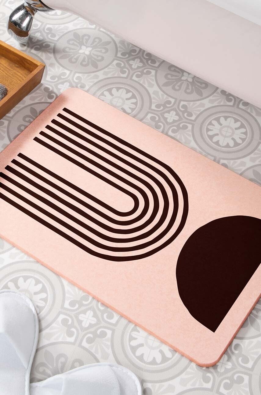 Килимок для ванної Artsy Doormats Abstract Half Moon