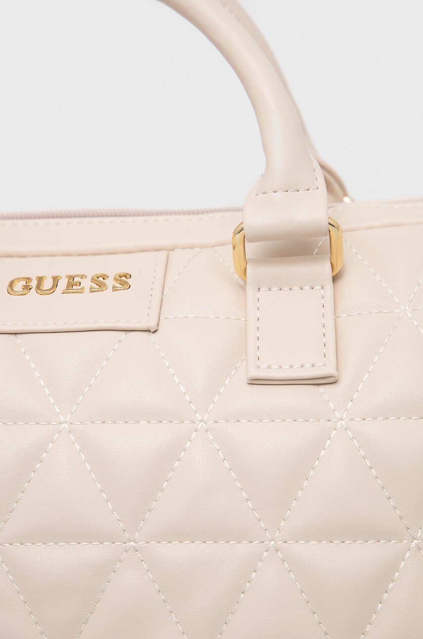Сумка для ноутбука Guess колір рожевий