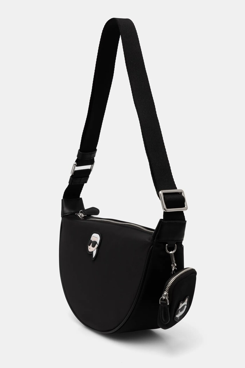 Сумочка Karl Lagerfeld колір чорний A1W30386
