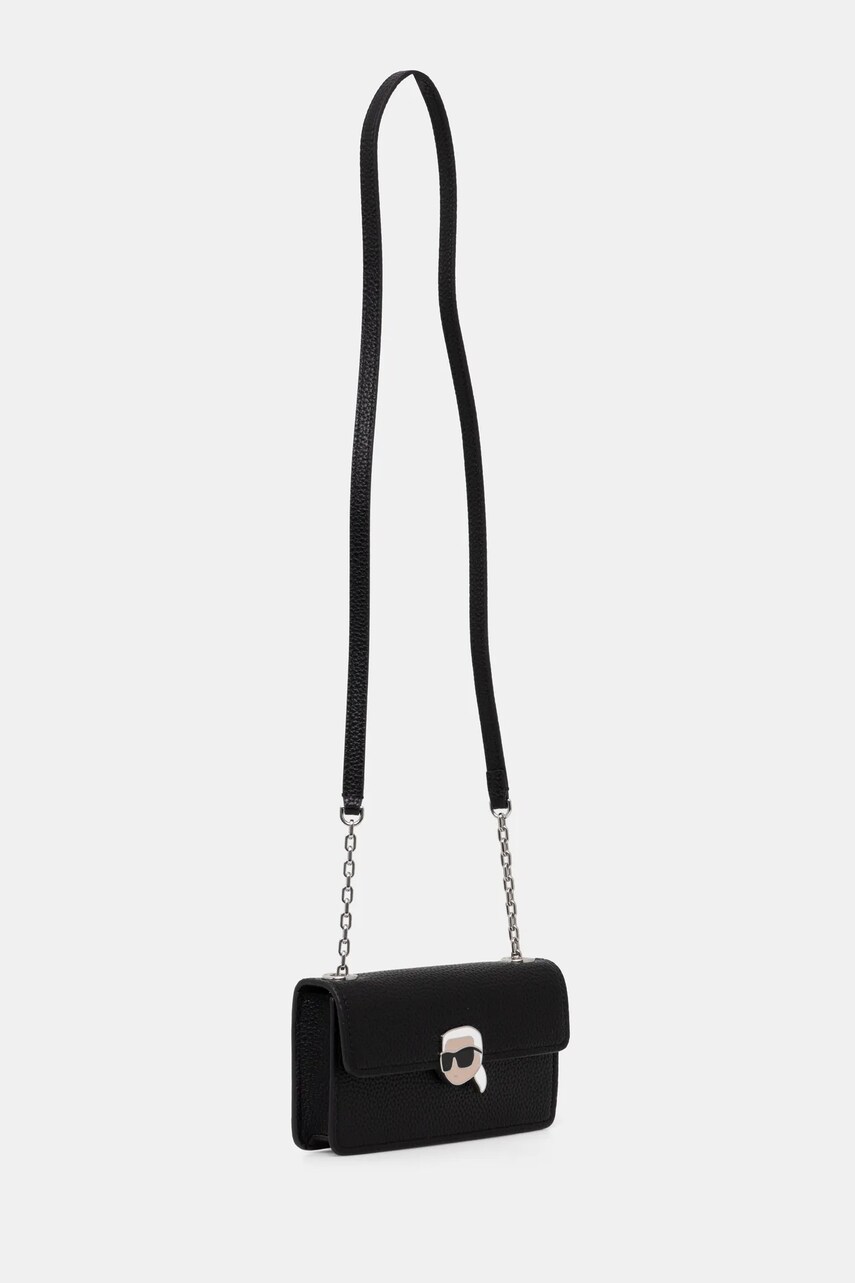 Сумочка Karl Lagerfeld колір чорний A1W32123