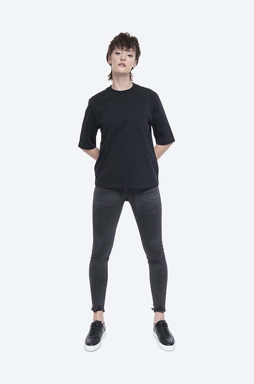 Бавовняна футболка Norse Projects Ginny Heavy Jersey колір чорний NW01.0056.9999-9999