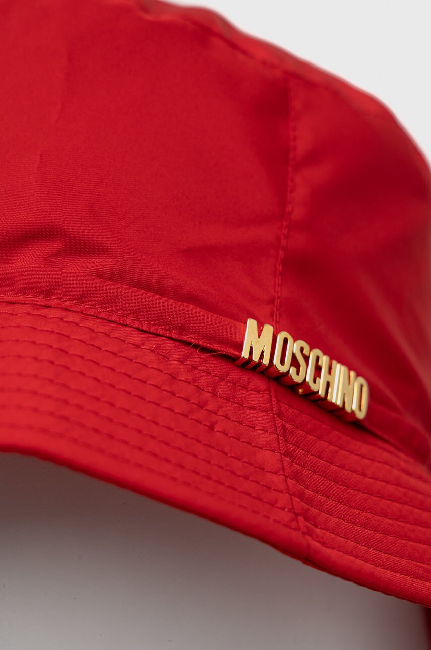 Капелюх Moschino колір червоний