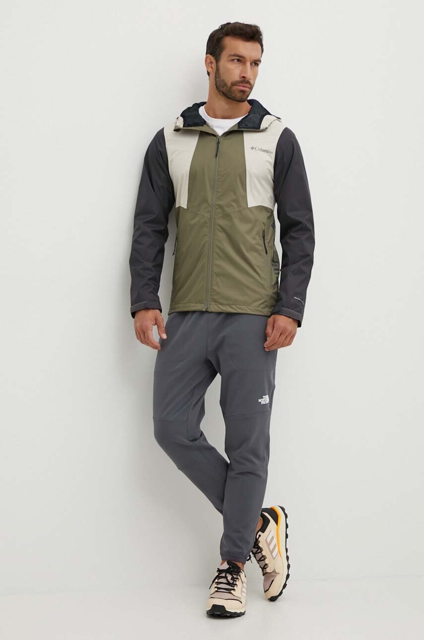 Куртка outdoor Columbia Inner Limits II колір зелений 1893991-465