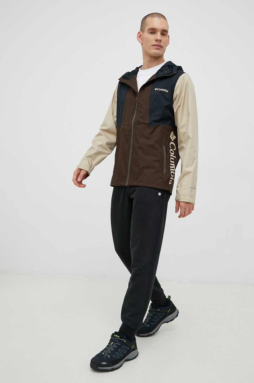 Куртка outdoor Columbia Inner Limits Ii колір бежевий 1893991-465