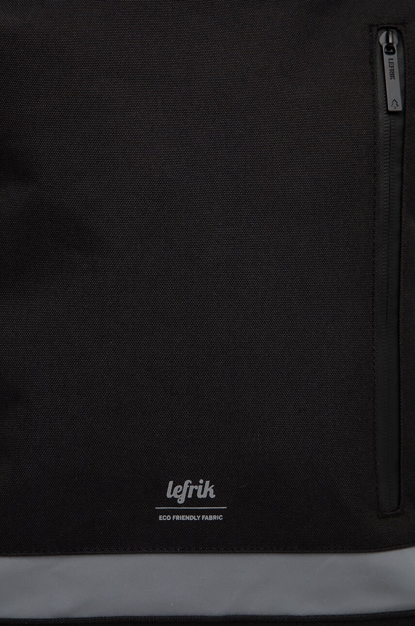 Рюкзак Lefrik колір чорний великий гладкий